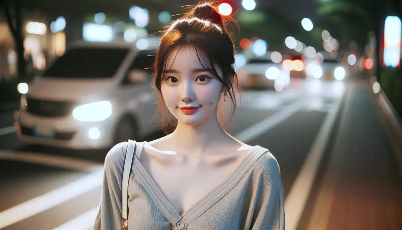 트래블월렛-카드-발급-방법을-알아보는-여성의-모습