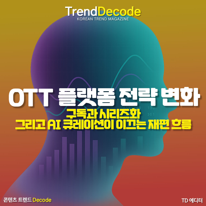 데이터 기반 AI 큐레이션의 인간적 감정을 상징한 이미지