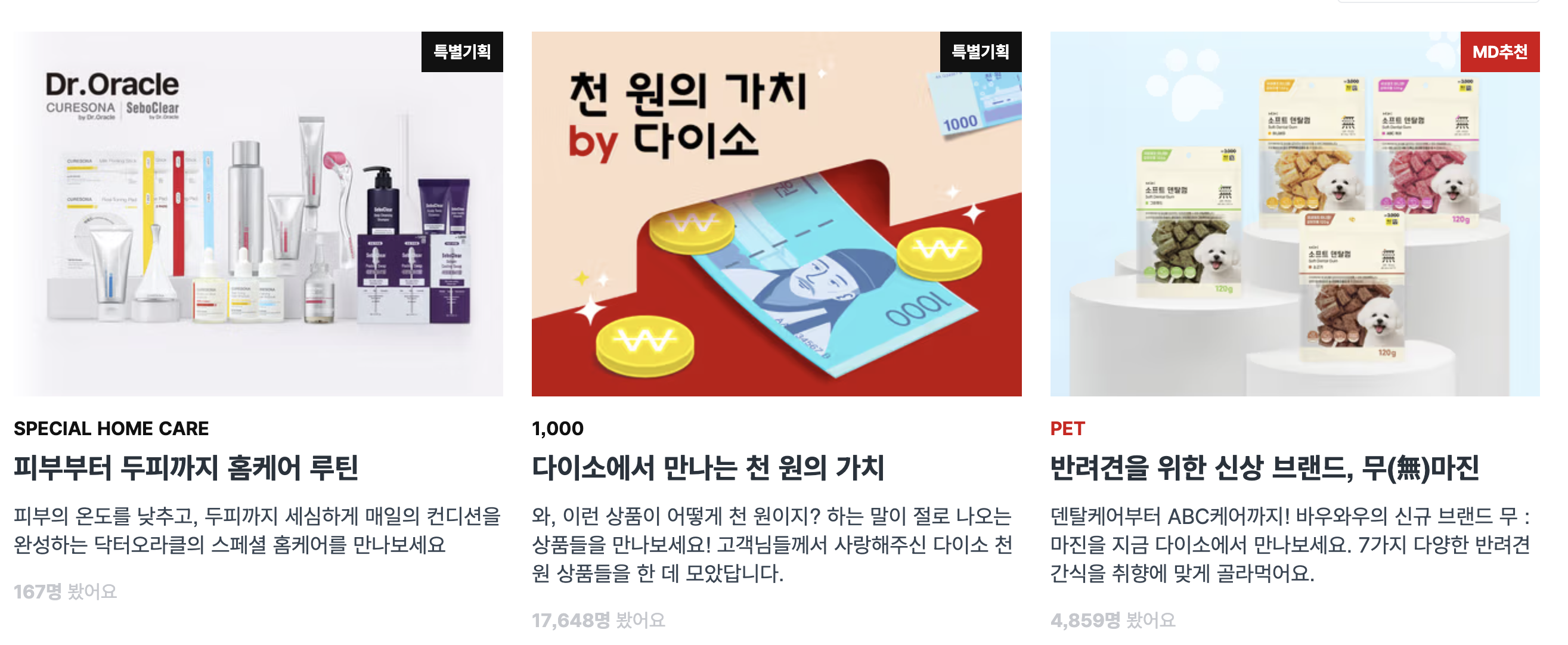 다이소 민생지원금 아이템