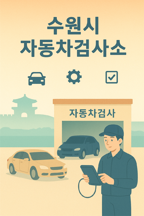 수원시 자동차검사소 이미지