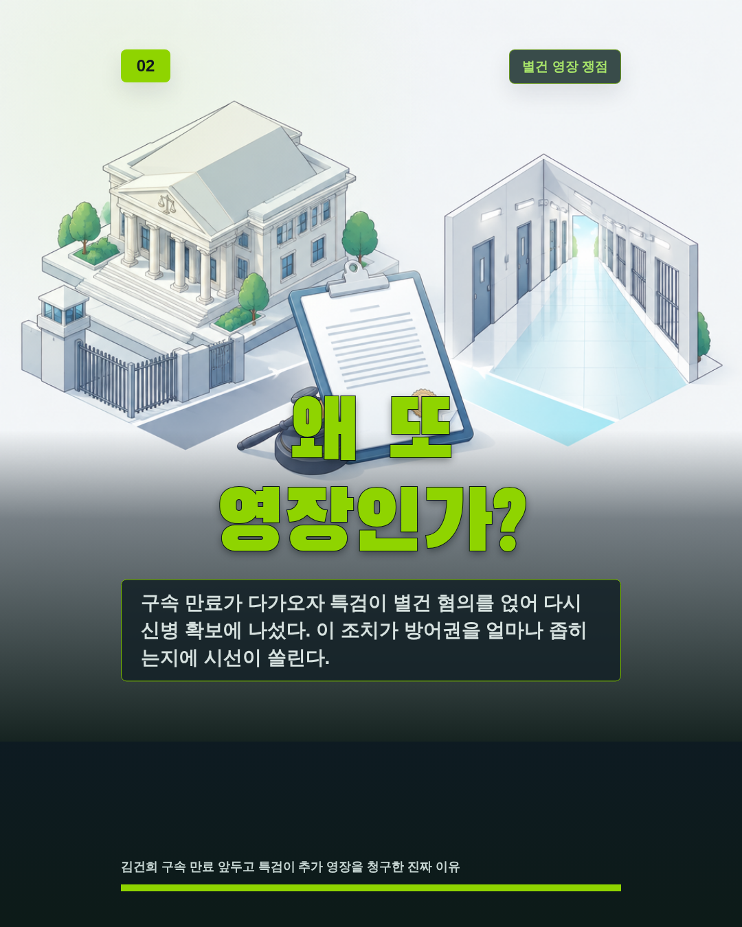 왜 또 영장인가?