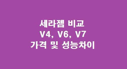 세라젬 비교