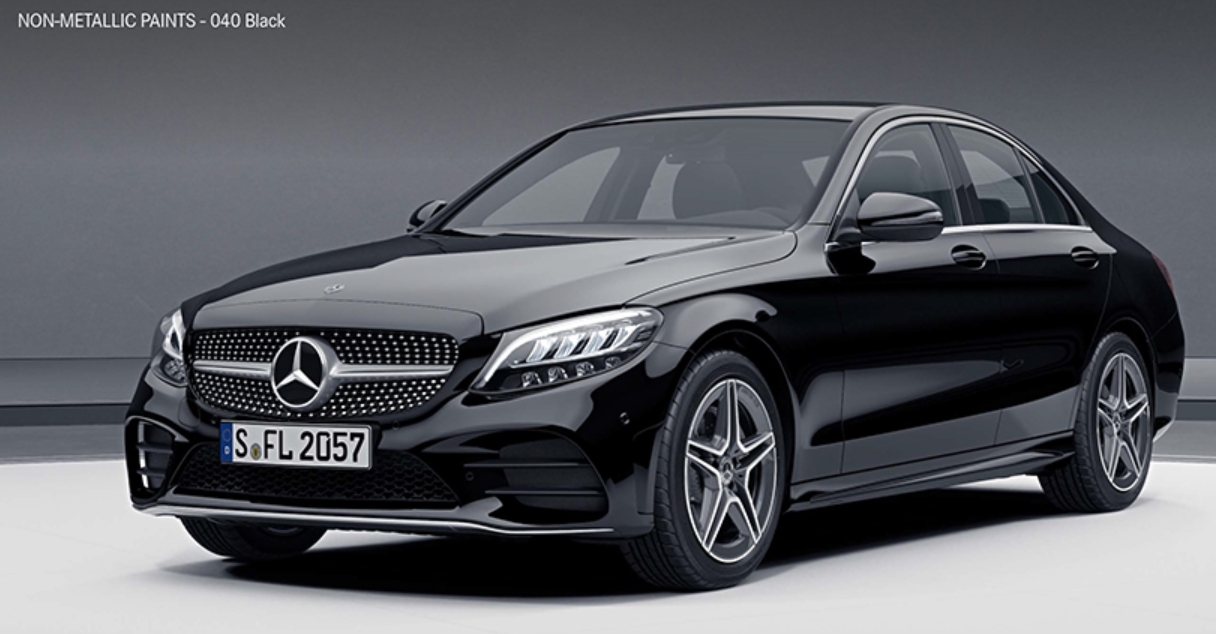 벤츠 c 클래스 색상코드 Black( 색상코드 :&nbsp; 040)