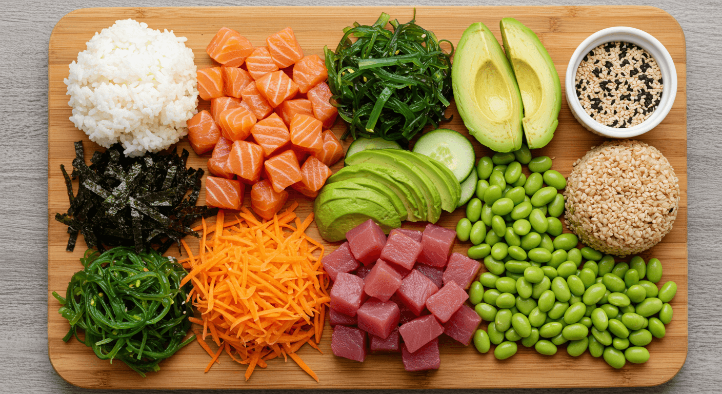 포케, 포케보울, 연어포케, 참치포케, 포케소스, 다이어트식단, 건강식, 하와이음식, 저탄고지, 홈메이드포케