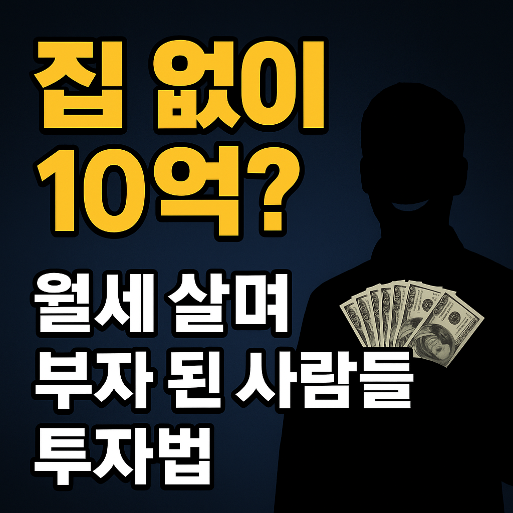 집 안 사고도 자산 10억 만든 사람들의 진짜 투자법