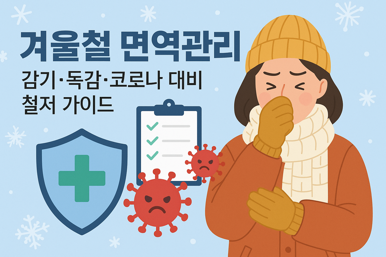 겨울철 면역관리 이미지