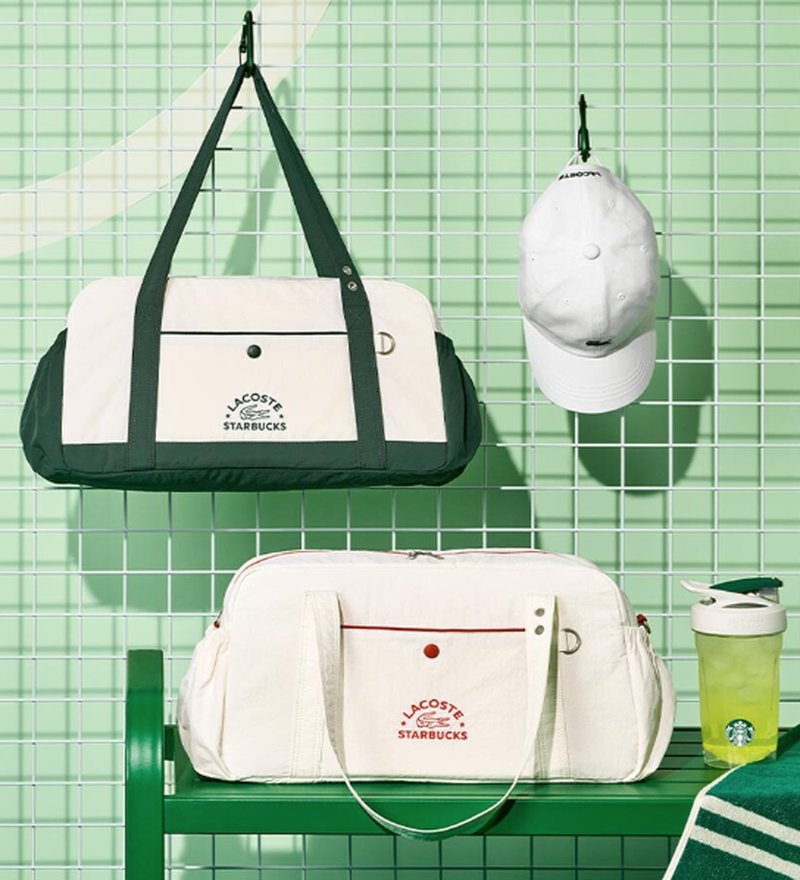스타벅스 라코스테 멀티플백