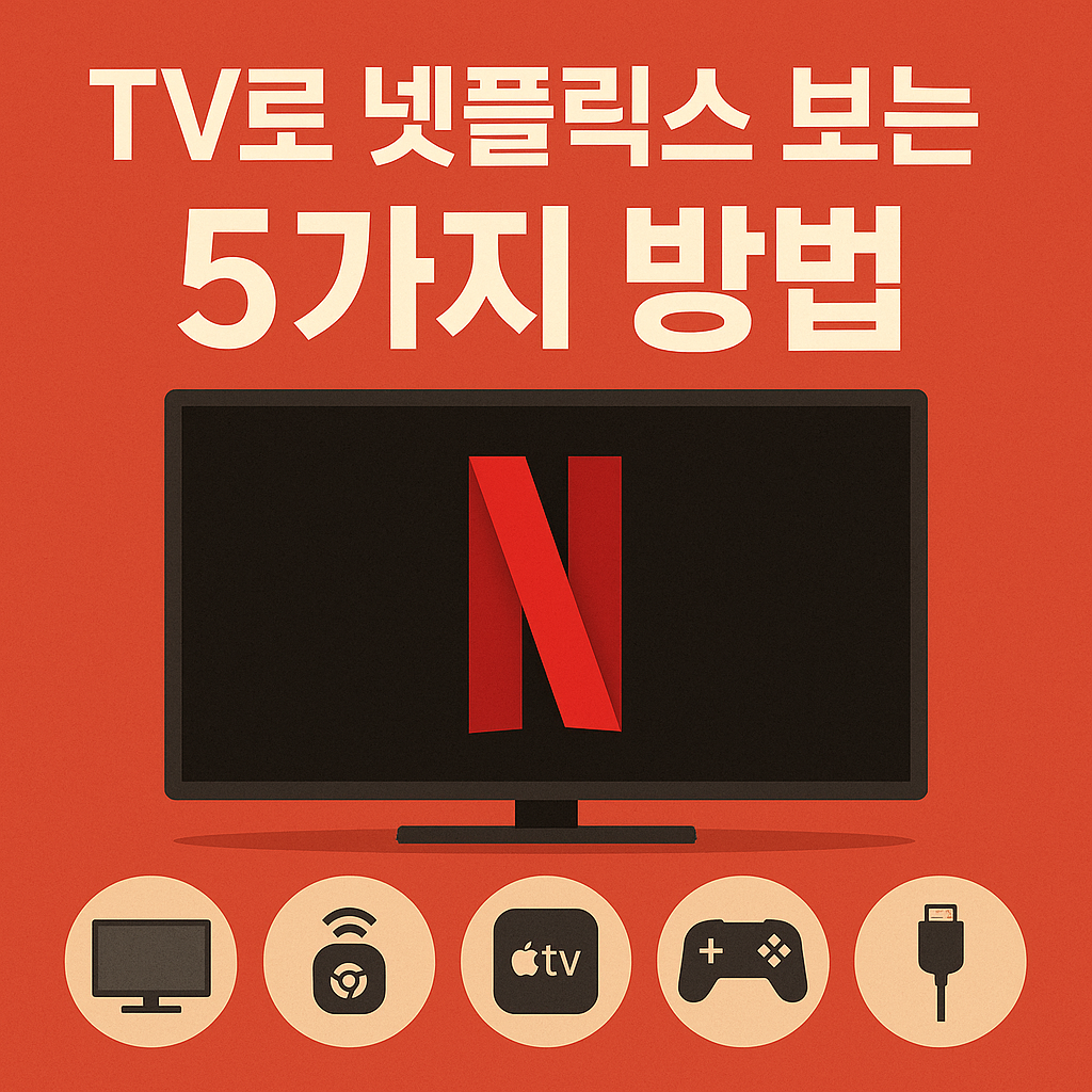 넷플릭스 tv로 보기