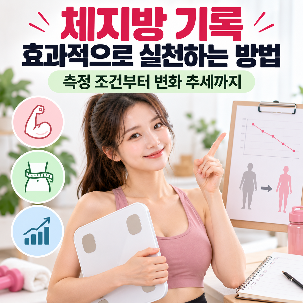 체지방 기록