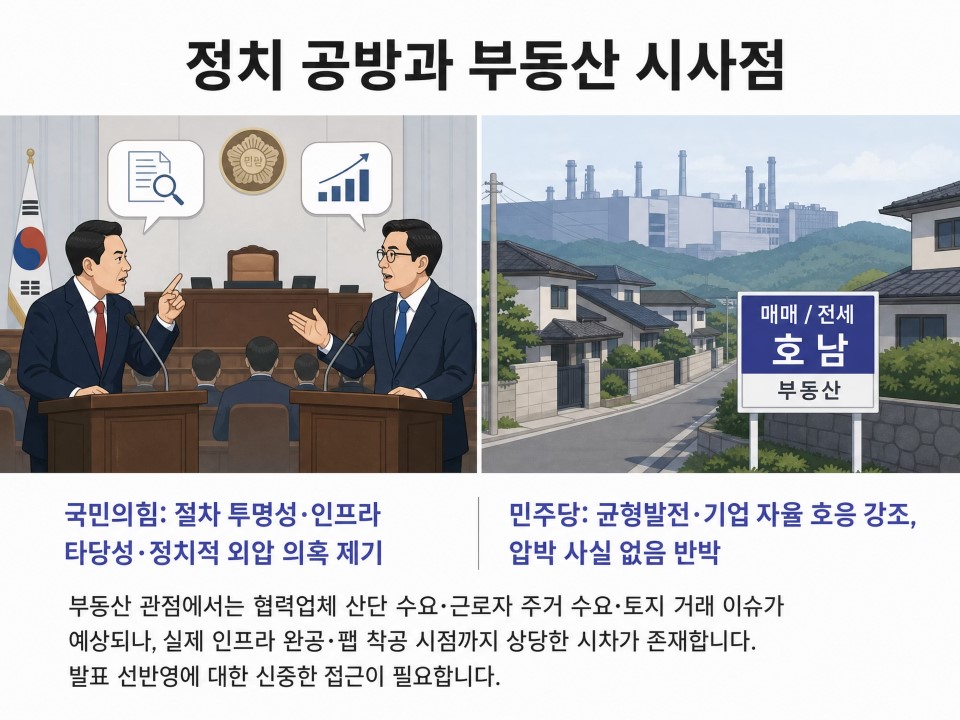 6정치공방과 부동산 시사점