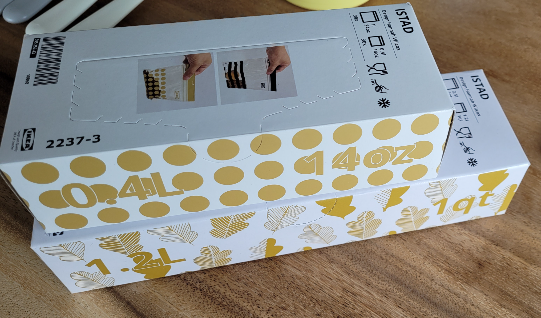 이스타드지퍼백