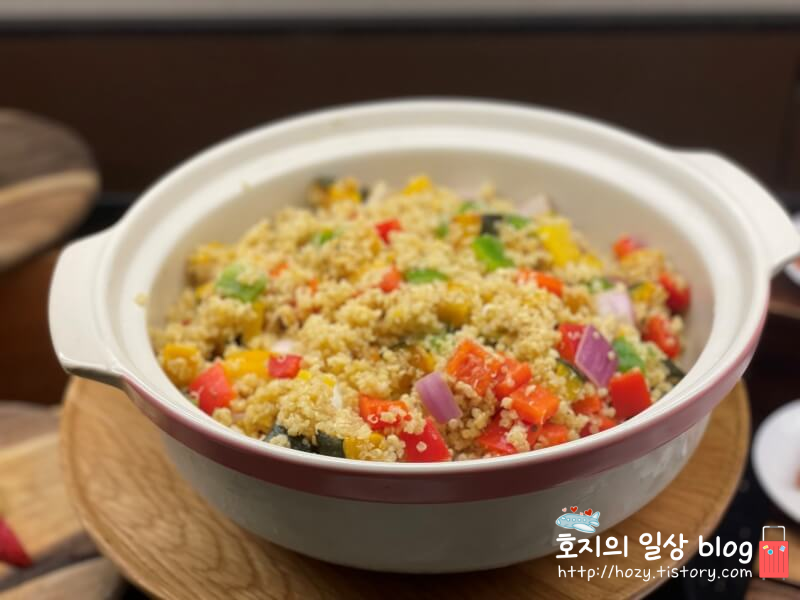 소피텔 싱가포르 시티센터 클럽밀레짐 이브닝칵테일 뷔페메뉴