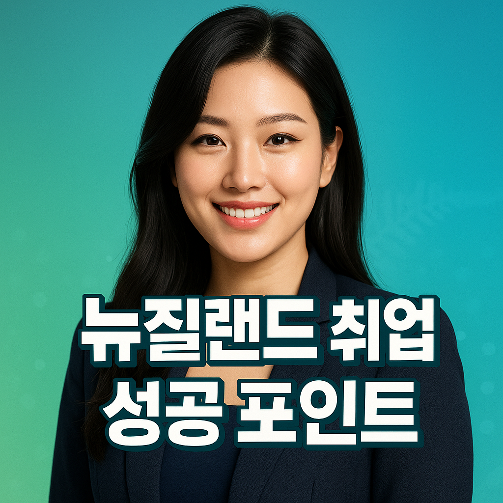 2025년 뉴질랜드 취업 성공 포인트 총정리