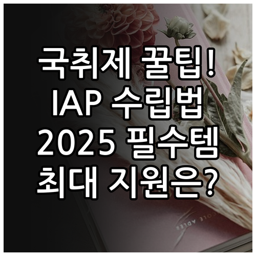 2025 국민취업지원제도 개인별 취업..