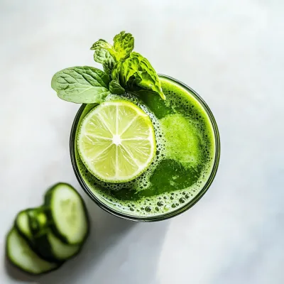 오이 레몬디톡스 주스 만드는 법4