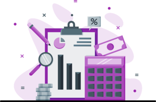 자산가치를 이미지화한 그림