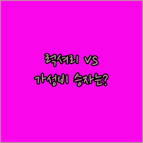 나트랑 호텔 5곳 럭셔리 vs 가성비..