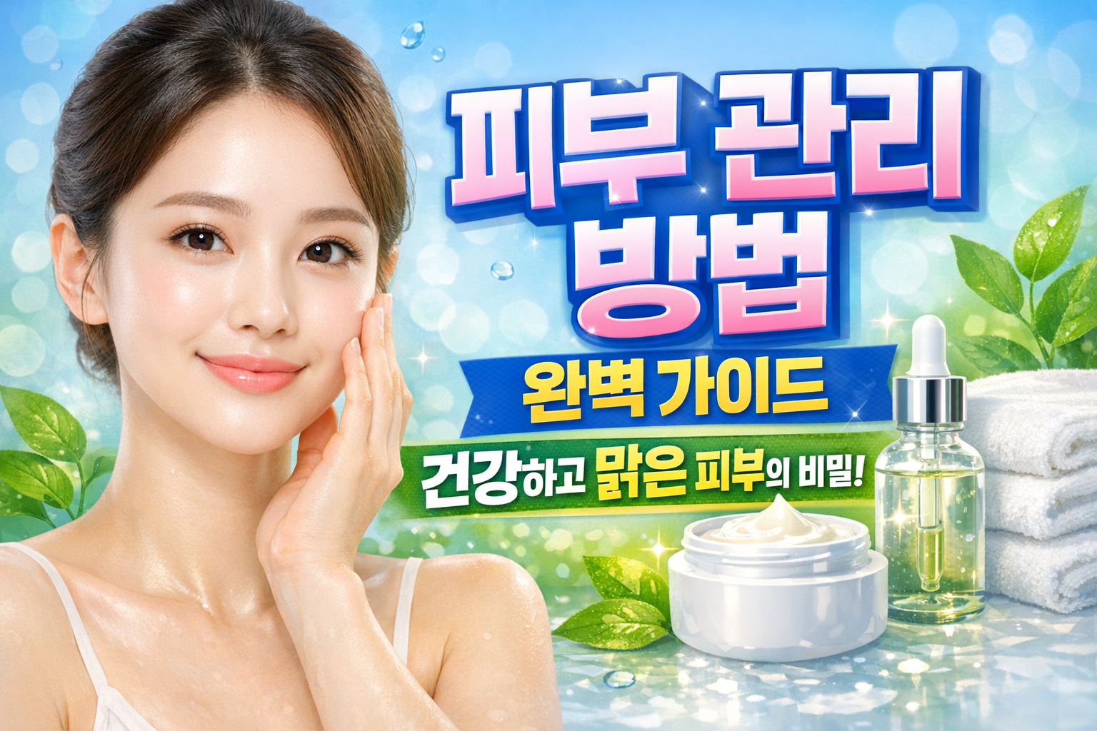 피부 관리 방법