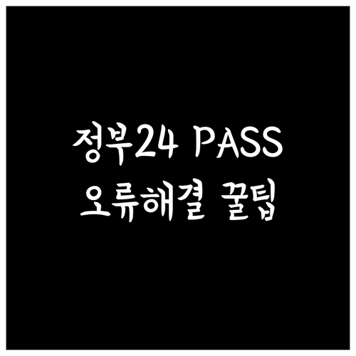 정부24 모바일 신분증 PASS 앱 ..