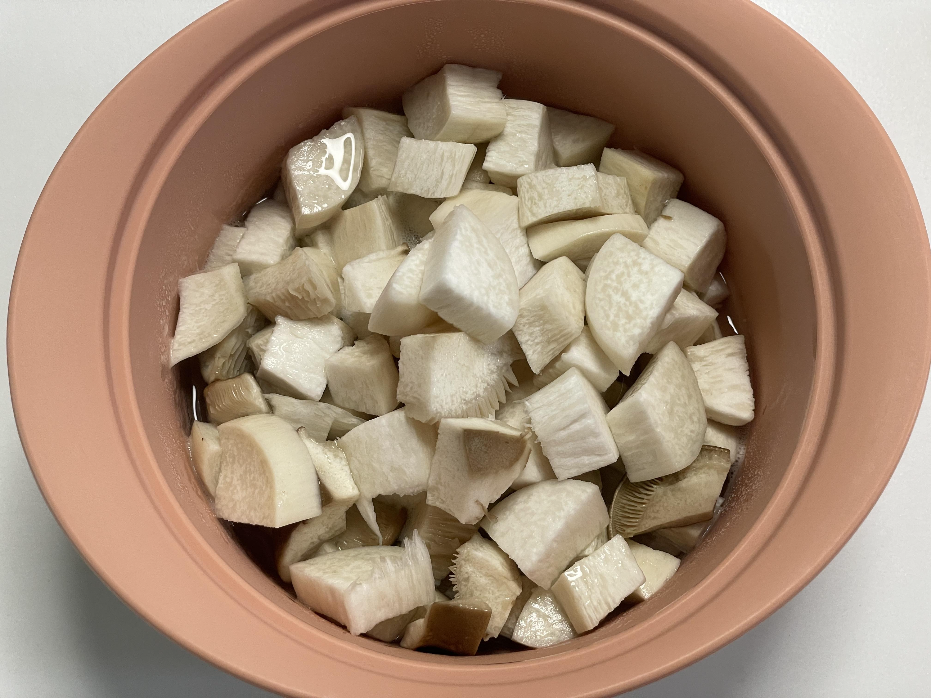 중기이유식 새송이버섯