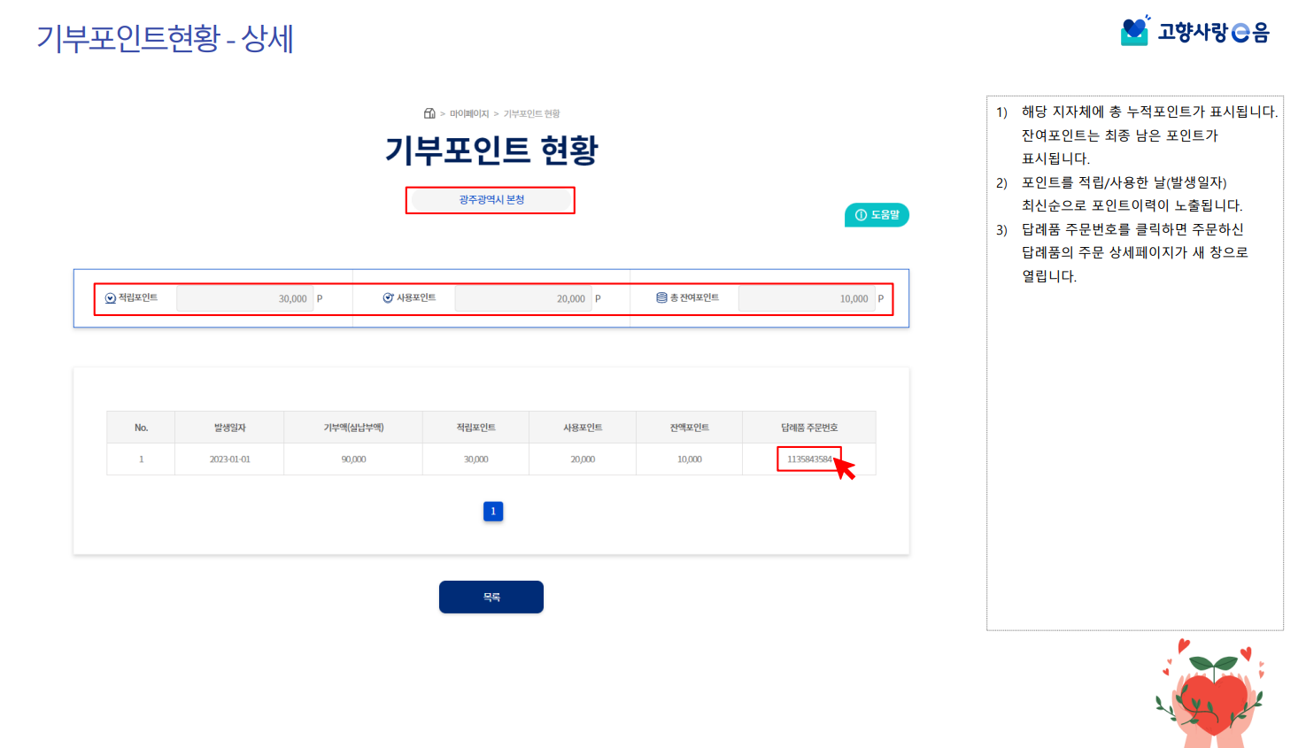 고향사랑 기부제