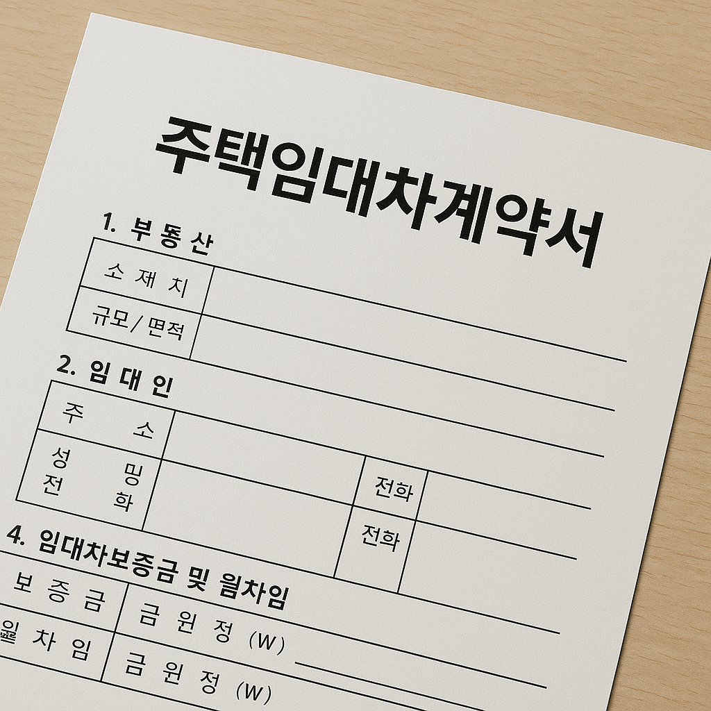 주택임대차계약신고