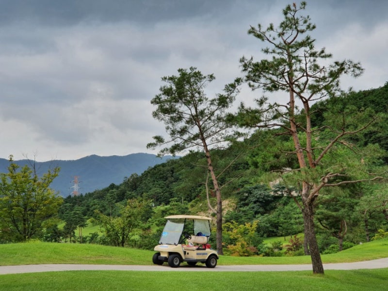 노캐디 2인 라운딩, 포천 락가든CC 소개 및 이용방법