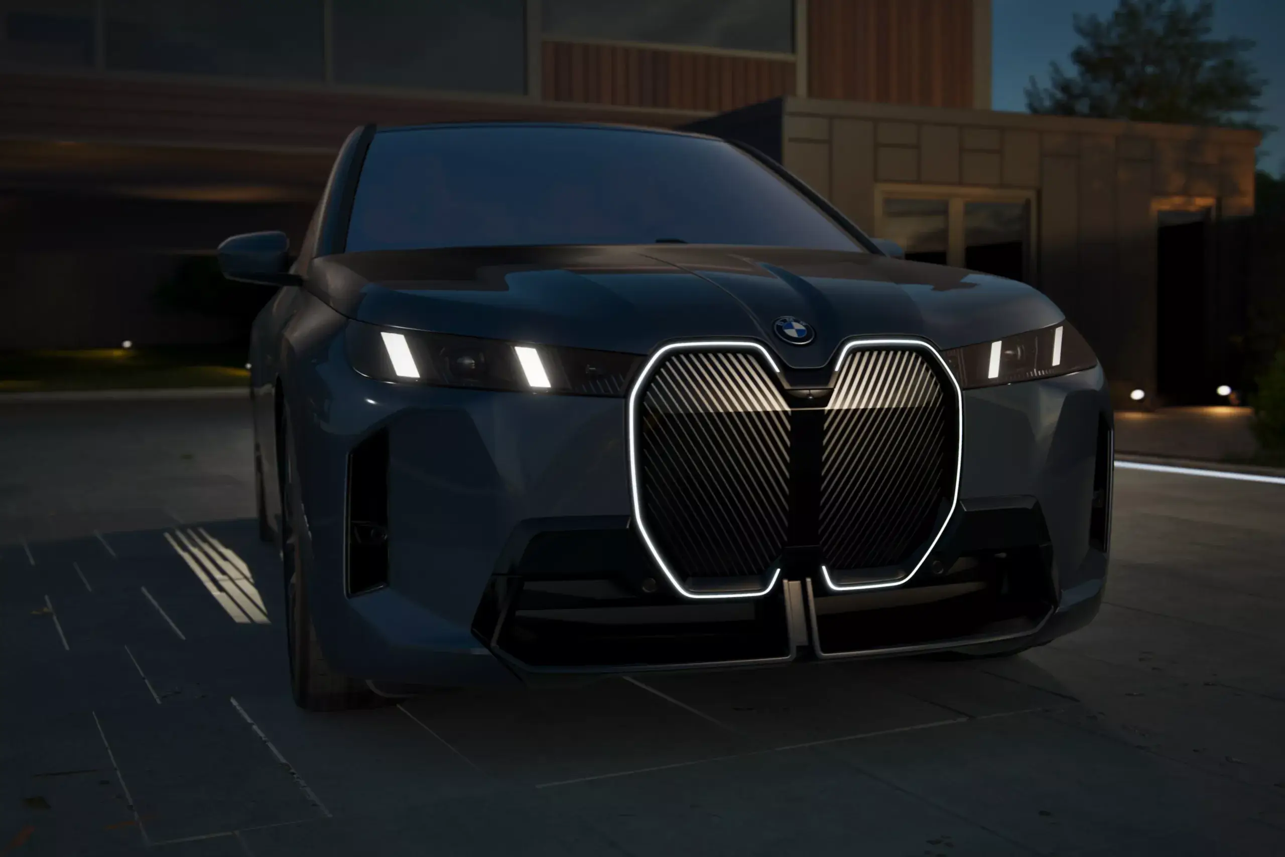 BMW IX 이미지 정면