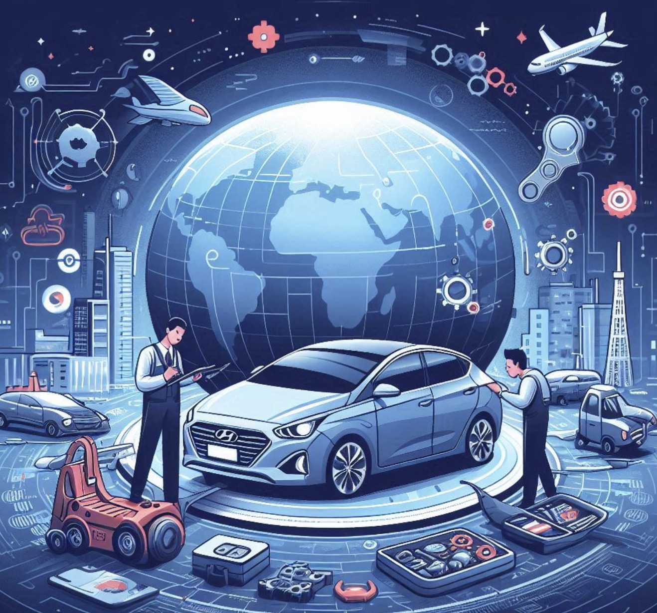 현대자동차 GSW 글로벌서비스웨이 (https://gsw.hyundai.com)