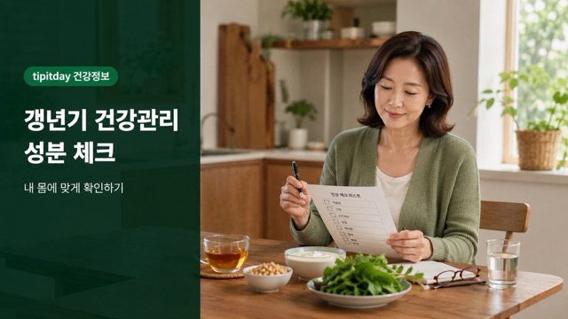 갱년기 영양제 고르는 법 썸네일