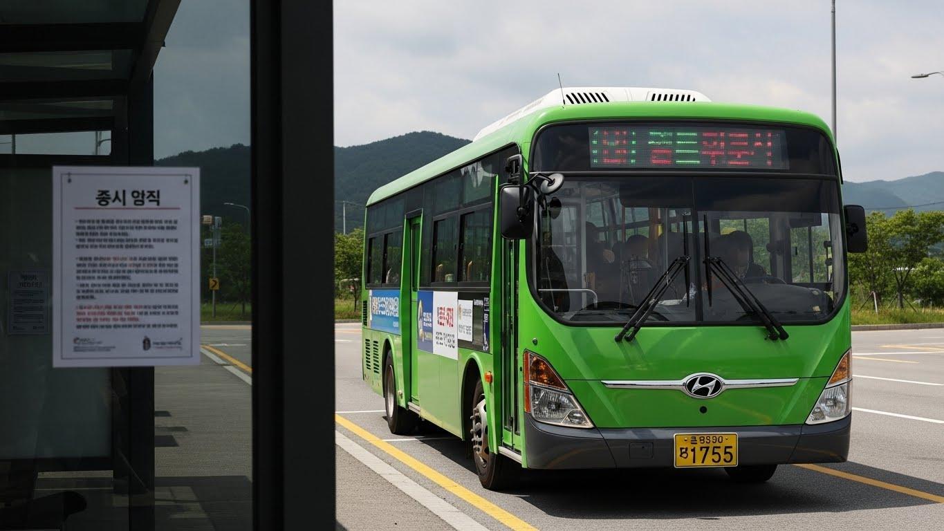 경기도 버스 파업 마을버스