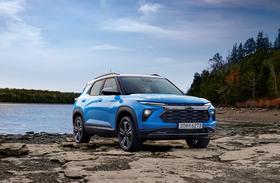 트레일블레이저 페이스리프트 디자인