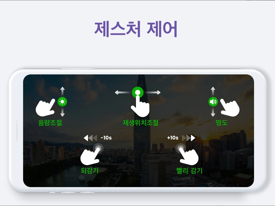 모든 비디오 형식 재생 가능한 XPlayer 비디오 플레이어 앱