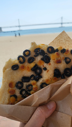 olive cheese focaccia
