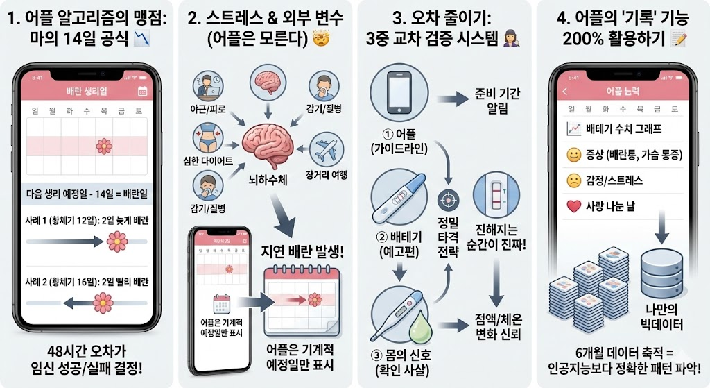 생리 어플 정확도