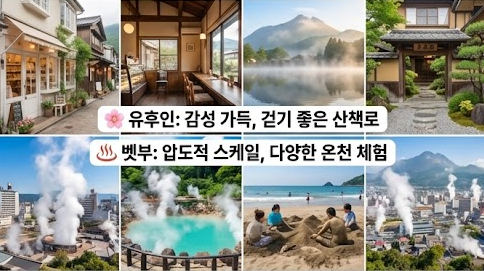 유후인 벳부 비교