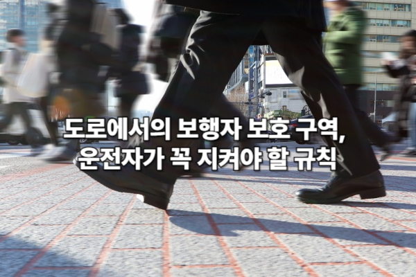 도로에서의 보행자 보호 구역, 운전자가 꼭 지켜야 할 규칙