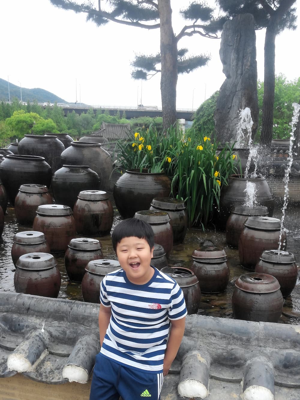 세미원의 볼거리 항아리 분수