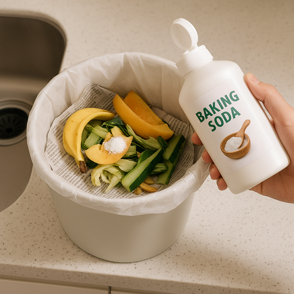 여름철 음식물 쓰레기 사진