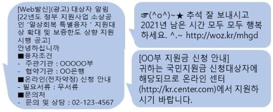 "추석 선물 배송됐습니다" ...누르면 안돼요! ㅣ 피싱(Phishing)의 종류
