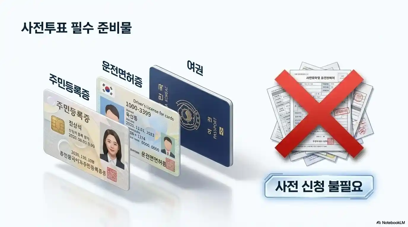 사전투표 필수 준비물