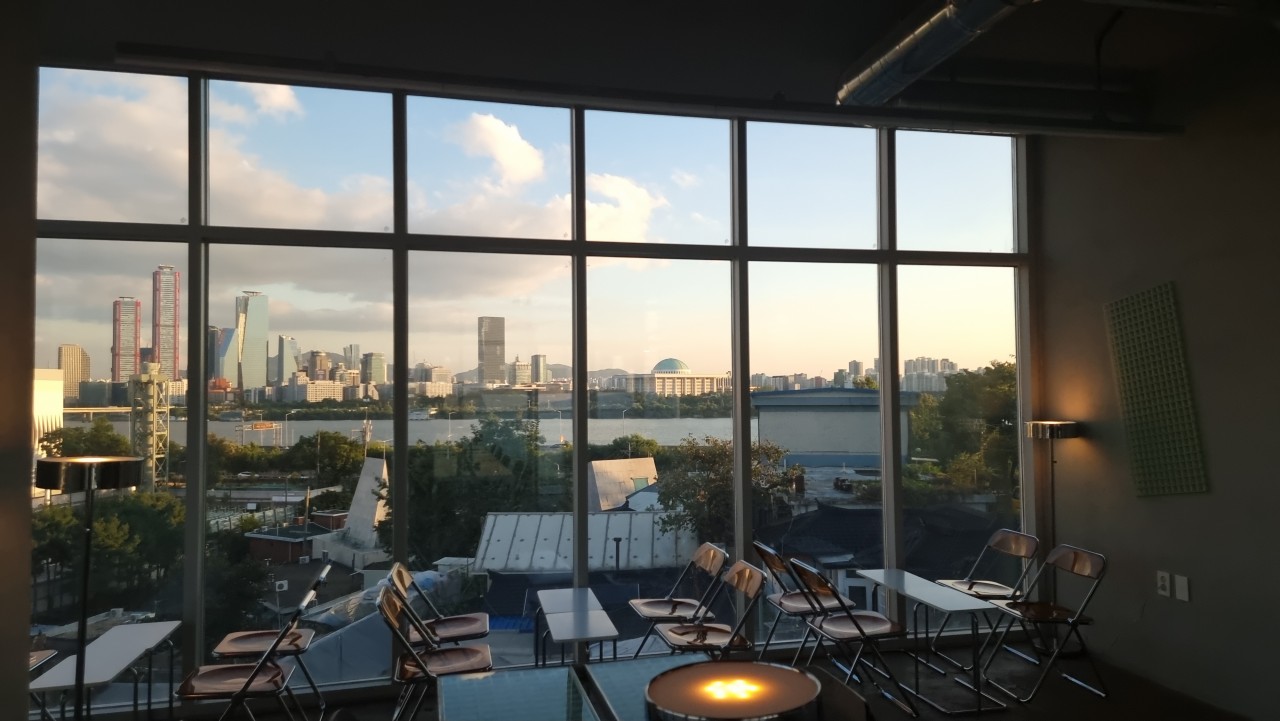 블러 카페 통차뷰 사진