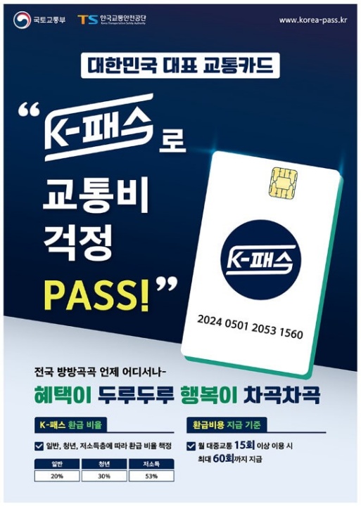 K패스 카드 발급 방법, 알뜰교통카드 전환방법 (기후동행카드, 더경기패스 비교)