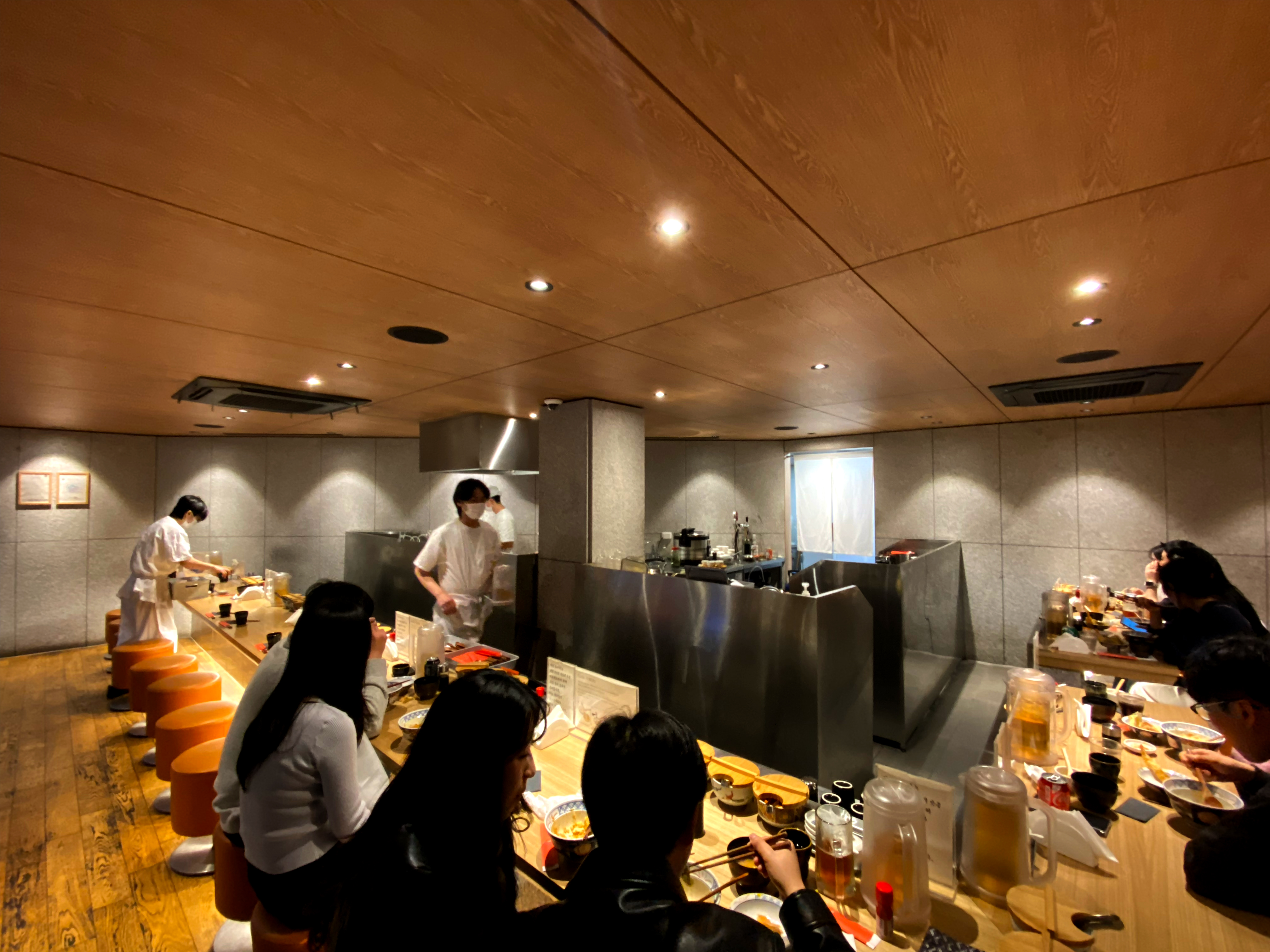 타이가 텐푸라 해리단길 맛집 내부