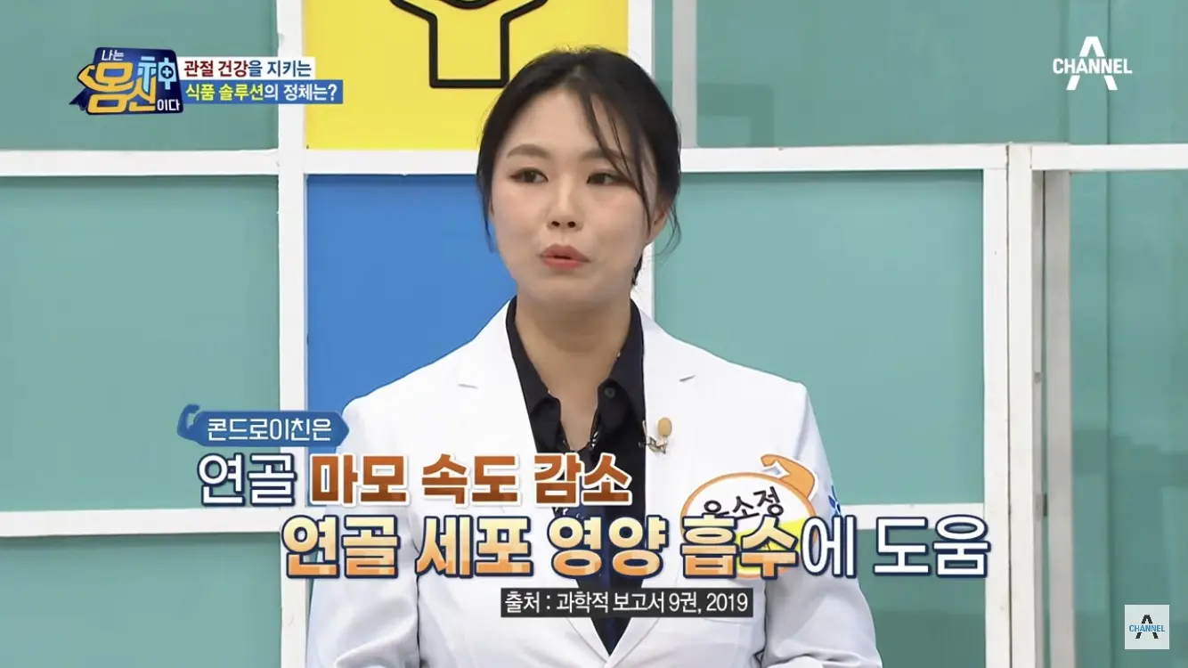 콘드로이친의 기능 - 나는 몸신이다 채널A 방송캡쳐