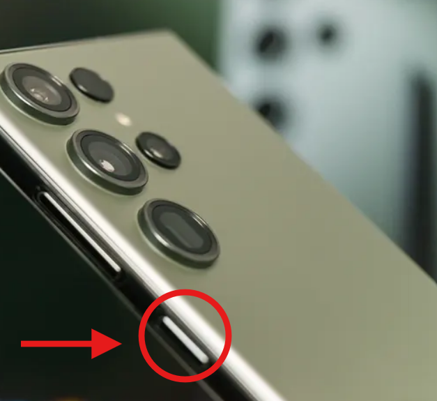1단계: 휴대폰 측면 버튼 찾기