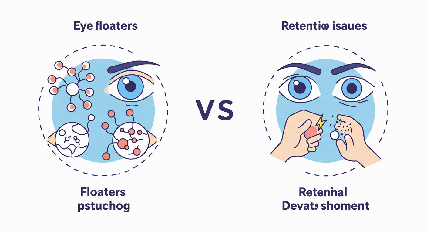 비문증 날파리증 원인 증상 치료 (+자연치유)