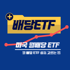 월배당 ETF 고르는 법