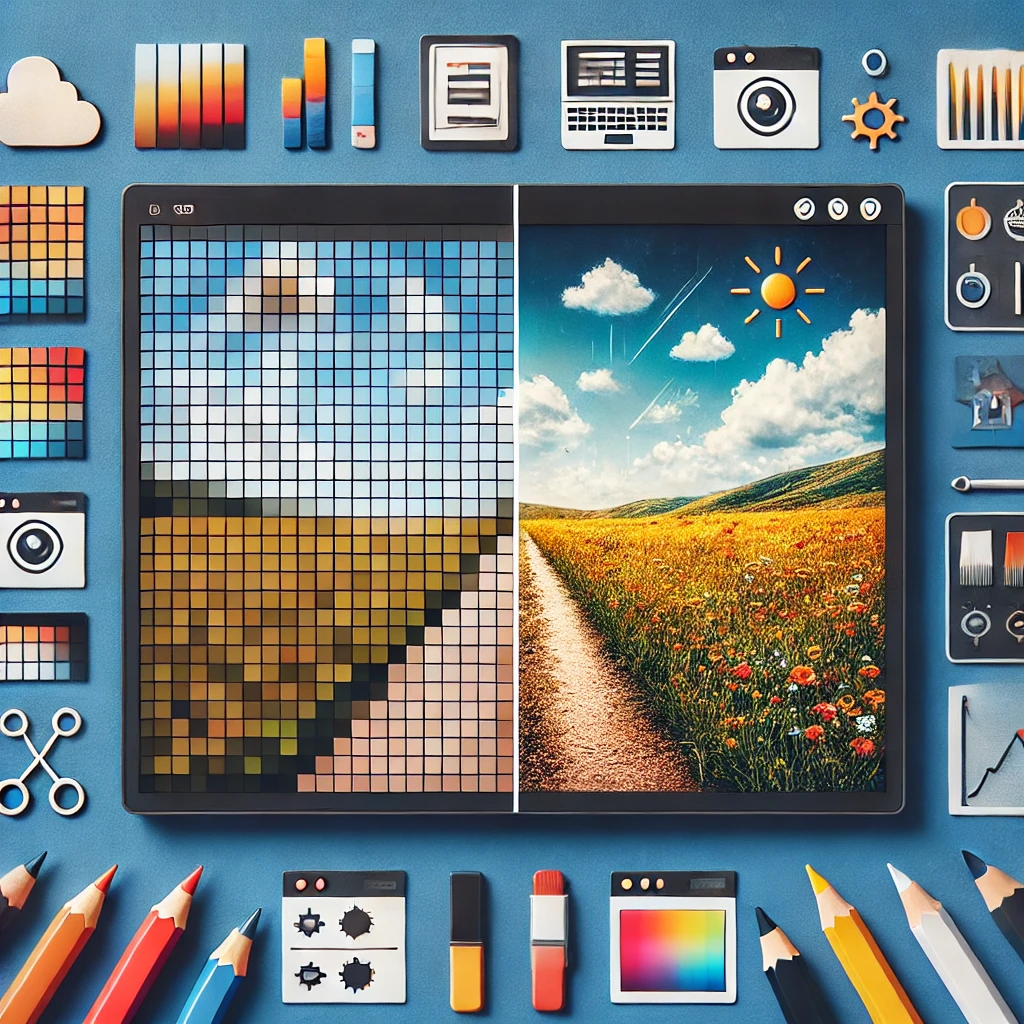 사진 화질 높이기