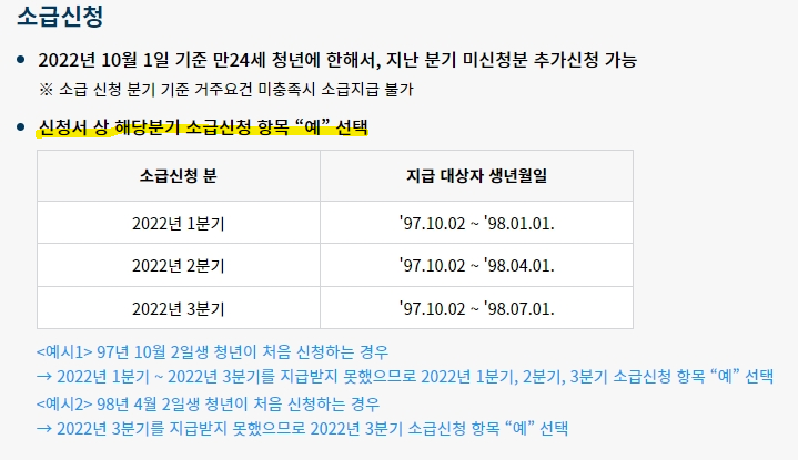 청년기본소득 25만원 신청 사진 4